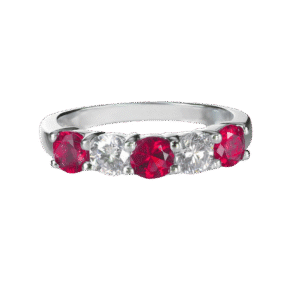 Ruby & diamond ring