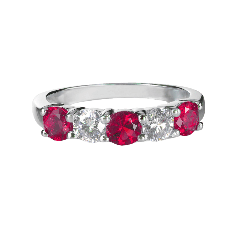 Ruby & diamond ring