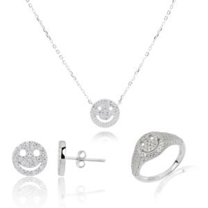 LA NUNA  סט סמיילי תן חיוך הכל לטובה