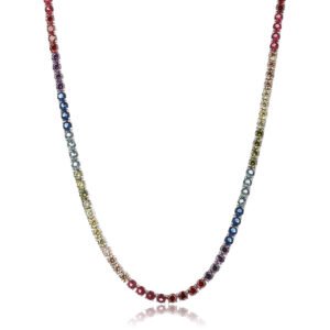 שרשרת טניס צבעונית LA NUNA