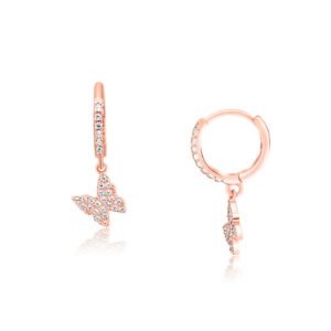 עגיל פרפר נופל LA NUNA