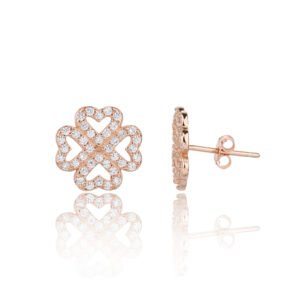 LA NUNA עגיל תלתן אהבה